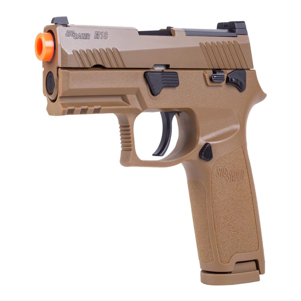 Sig Sauer ProForce 6mm BB Caliber 21rd Green Gas Powered Optic-Ready M18 Green Gas Blowback Airsoft Pistol