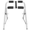 Amarine Made Pair of Folding Kayak Storage Racks. Premium Accessories for Kayaks, Canoes, SUP Paddle Boards and Small Boats 2 Freestanding Indoor/Outdoor Kayak Stands of 100lb Capacity view 4