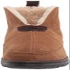 Dearfoams Men's Suede Boot Slipper, Chestnut, 13 view 2