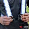 Salzmann Reflective Cross Belt Vest | Highly Reflective with Adjustable Straps | Made with 3M Scotchlite view 3