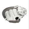 Mizuno GPE-340F Mizuno Prime Elite Fastpitch Softball Catcher's Mitt 34", Right Hand Throw, WHITE-GREY view 1