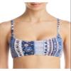 MINKPINK Bounty Scoop Bikini Top (Medium) Blue view 1