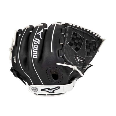 Mizuno GFN1201F4 Franchise Series Fastpitch Softball Glove 12", Left Hand Throw, BLACK