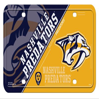 Rico Industries NHL Hockey Nashville Predators Split Metal Tag