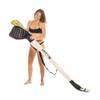 BOTE Brand Universal SUP Paddle Zip Up Coffin Travel Storage Bag with Shoulder Carry Strap Foldable Storable Packable Watercraft Axe Paddle Travel Friendly Transport Protection view 3