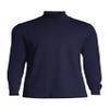 Lands' End Mens Long Sleeve Super-T Turtleneck Radiant Navy Regular XX-Large view 4
