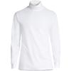 Lands' End Mens Long Sleeve Super-T Turtleneck White Regular XX-Large view 3
