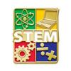 Crown Awards STEM Pins, STEM Enamel Pin, 100 Pack Prime view 1