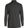 Lands' End Mens Long Sleeve Super-T Turtleneck Dark Charcoal Heather Tall Medium view 2
