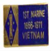 1st Marine Division Vietnam LAPEL PIN OR HAT PIN - Size 1 1/8" - VETERAN OWNED BUSINESS view 1
