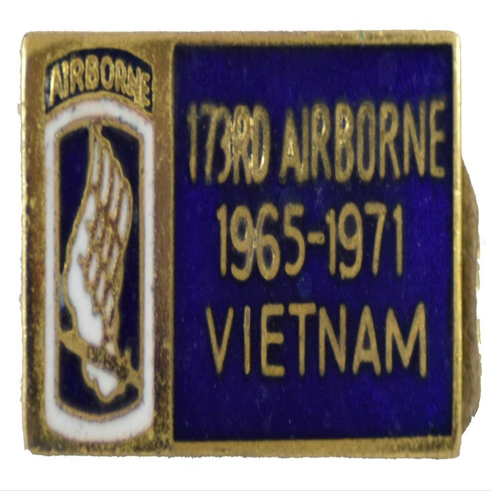 173rd Airborne Vietnam LAPEL PIN OR HAT PIN - Size 1 1/8" - VETERAN OWNED BUSINESS