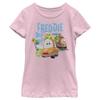 Fifth Sun Girls' T-Shirt, Pink, Small view 1