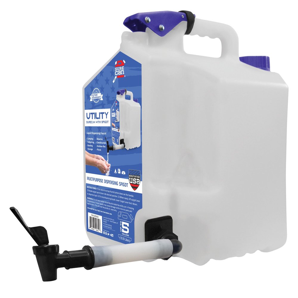 Surecan Portable Camping Water Station (White)