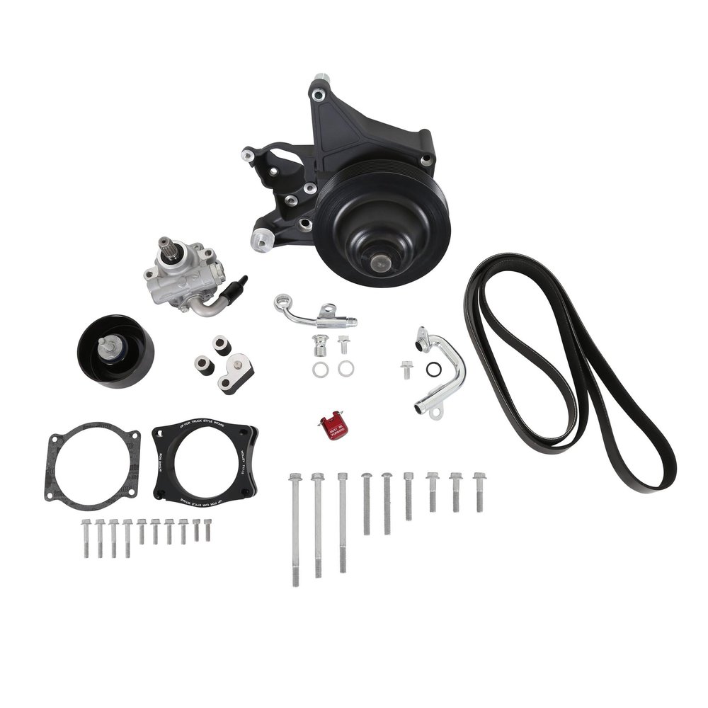 Holley 20-222BK Power Steering Add-on System for LT4 - Black