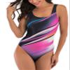 Women's One Piece Swimsuits for Women Athletic Training Swimsuits Swimwear Bathing Suits for Women (M (fits US 6-8), Purple storm) view 2