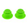 Inzopo Bike Handlebar Bar End Plugs Caps (2Pcs) Bicycle Grip Mountain BMX MTB - Cycling Green view 3