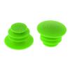 Inzopo Bike Handlebar Bar End Plugs Caps (2Pcs) Bicycle Grip Mountain BMX MTB - Cycling Green view 4