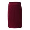 Alvivi Kids Girls Elastic Waist Pencil Skirts Lycra StretchyMidi Bodycon Skirts Modest Knee Length Straight Skirt Burgundy 4 view 1