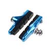 2Pcs Durable Road Bike Brake Blocks Pads Shoes Fixed Gear Bicycle Rubber Braking Pad Holder view 1