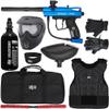 Action Village Kingman Spyder Victor Protector Paintball Gun Package Kit Protector 1 (Gloss Blue, Glove Size - Large/X-Large) view 1