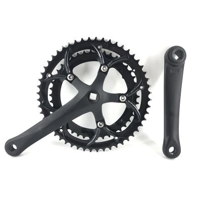 DONSP1986 52T/42T x 170mm Crankset for Mountain Road Bike Fixed Gear Bicycle (52T/42T Chainring)