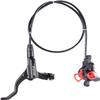 BUCKLOS MTB Hydraulic Disc Brakes, Mountain Bike Left Front 800mm Right Rear 1450mm Hydraulic Brake Set Aluminum Alloy Levers with Calipers PM/is Adapter Fit EBike/Fat Bike view 1