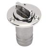 Garboard Drain Plug, 316 Stainless Steel Oval Garboard Drain Plug Vent Connector Fitting Boats Parts view 1