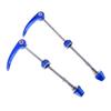 Inzopo 1 Pair Bicycle Wheel Hub Skewer Quick Lever Axle Bolts view 1