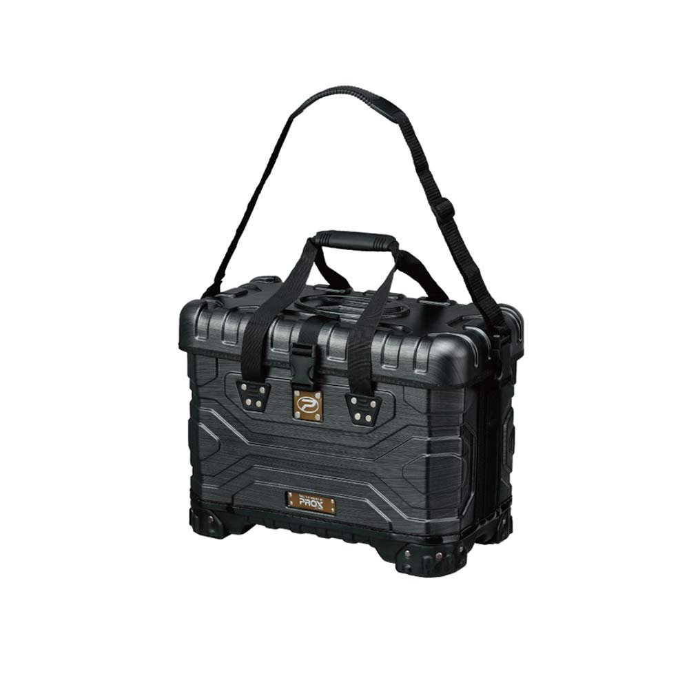 Prox PX15425SK Container Gear Hard Tackle Bag, Steel Black, 25L
