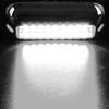 HUSUKU Mini 27LED Marine Led Lights for Boat Underwater(White), 2PCS, 3.7inch, IP68, 316 Stainless Steel, Surface Mount for Yacht Pontoon Sailboat Kayak Skiff Duck Jon Accent Bass Boat Vessel Fishing view 4
