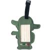 By Mexico Mariachi Character Luggage Tag, Mexican Guitar Playing Tocho Design view 2