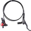 BUCKLOS MTB Hydraulic Disc Brakes, Mountain Bike Left Front 800mm Right Rear 1450mm Hydraulic Brake Set Aluminum Alloy Levers with Calipers PM/is Adapter Fit EBike/Fat Bike view 1