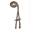 Exion Horse Rubber Web Reins | Premium Leather Non-Slip Grippy English Reins with 7 Hand Stoppers and SS Buckles view 1