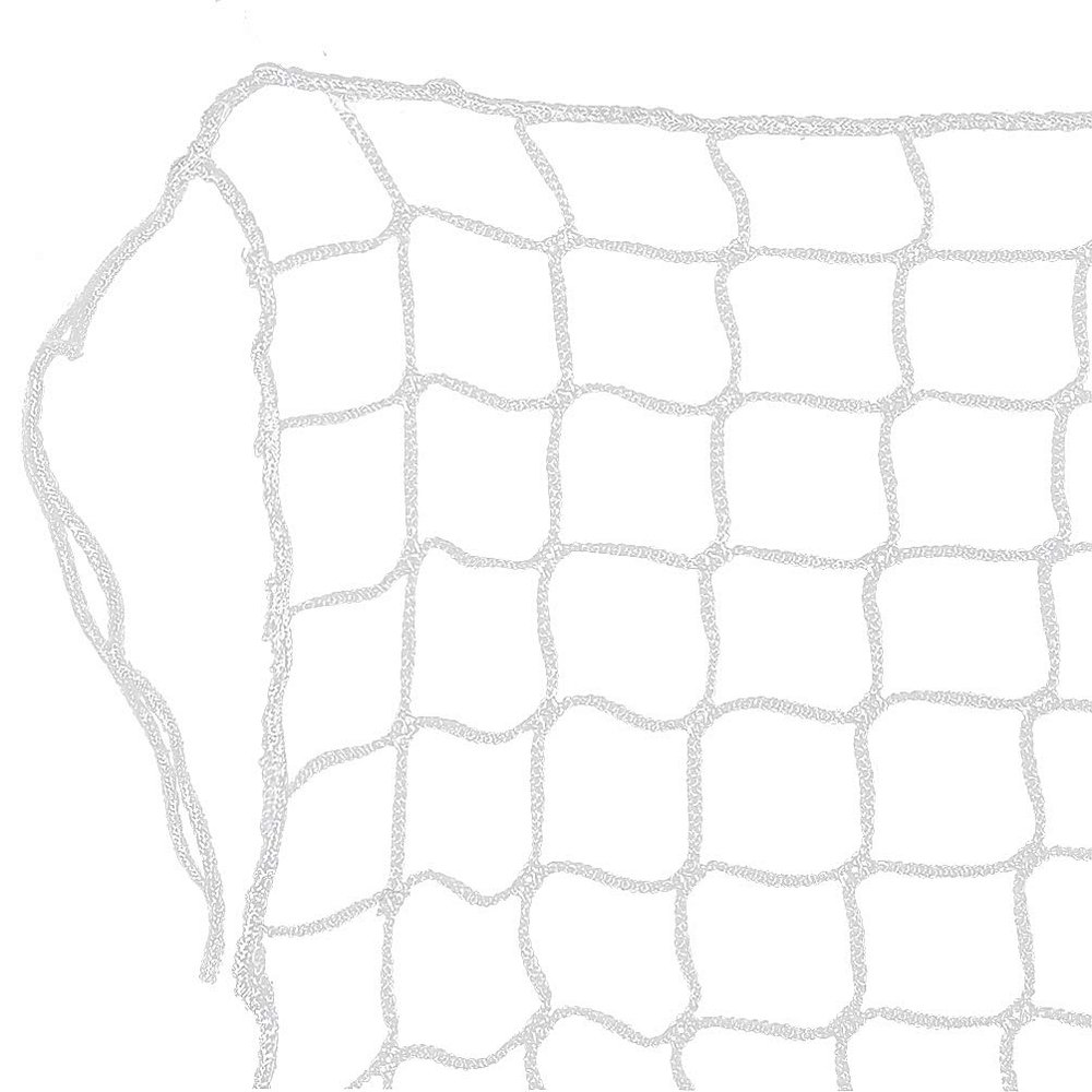 Aoneky Nylon Twisted Baseball Backstop Nets, 10x30ft / 10x40ft (10 x 30 ft, White)