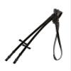 Exion Hunter Horse Reins  Premium Leather & Rubber Reins with 7 Hand Stoppers  16mm Non-Slip Equestrian Reins for English Riding & Show Jumping  Vegetable-Tanned Leather view 1