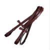 Exion Hunter Horse Reins  Premium Leather & Rubber Reins with 7 Hand Stoppers  16mm Non-Slip Equestrian Reins for English Riding & Show Jumping  Vegetable-Tanned Leather view 1