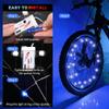TINANA 2 Tire Pack LED Bike Wheel Lights Ultra Bright Waterproof Bicycle Spoke Lights Cycling Decoration Safety Warning Tire Strip Light for Kids Adults Night Riding (White 2pack) view 4