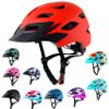 Kids Bike Helmet,Bavilk Kids Boys Girls Bike Helmets with LED Light Detachable Visor Children Youth Teen Multi-Sport for Skating Cycling Scooter Skateboard Adjustable & Lightweight 19.7"-22.4" view 1