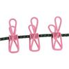 Inzopo Travel Camping Elastic Clothes Line with 12pcs Pegs Colorful Colorful view 4