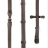 Exion Horse Rubber Web Reins | Premium Leather Non-Slip Grippy English Reins with 7 Hand Stoppers and SS Buckles view 2