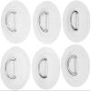 Inzopo Stand Up Paddleboard SUP Bungee Deck Rigging Kit Heavy Duty 6Pcs D-Ring Pad Patch Deck Attachment Kit Accessories Blue view 2