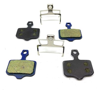 2 Pairs Bike Brake Pads Resin for Avid Elixir 1,2,3,5,7 R CR SRAM DB 1,3,5, XX,XO,X7,X9 Trickstuff Cleg 2.The Bicycle Replacement Part for OEM Brakes for high Braking Power and Quiet Stops.