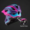 ROCKBROS Kids Full Face Helmet Kids Bike Helmets Lightweight Toddler Mountain Bike Helmet Detachable for MTB BMX Skating Cycling Scooter Safety Bicycle Helmets for Youth Child Boys Girls Ages 3-16 view 4