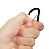 ABCOOL 10PCS Keychain Clips Mini Carabiner - 1 5/8inch Small Aluminum Durable Quick Release Auto Locking D-Shape Spring Loaded Wire Gate Clip for Home, Rv, Camping, Fishing, Hiking, Traveling view 4