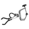 Inzopo 2 Pieces Heavy Duty Fishing Rod Pole Rest Boat Dock Rail Mounted Clamp On Grip Holder view 2