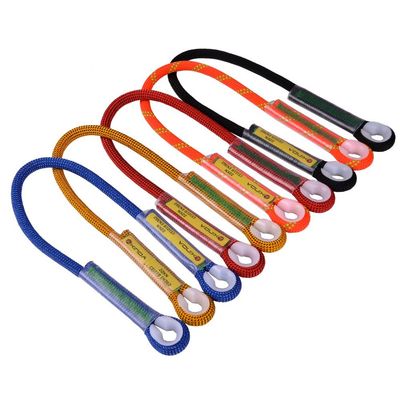 60/100/120/150/200cm Fall Protection Loop Sling Rope Gear For Tree Rock climbing - Blue, 60cm