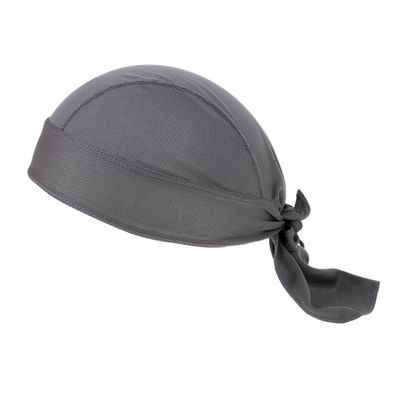 Quick-Dry Breathable Sun UV Protection Sports Sweatband Headwear Cycling Running Adjustable Sweat Beanie Bandana Hat Bike Motorcycle Head Wrap Scarf Skull Cap Helmet Liner Grey as described