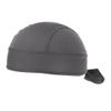 Quick-Dry Breathable Sun UV Protection Sports Sweatband Headwear Cycling Running Adjustable Sweat Beanie Bandana Hat Bike Motorcycle Head Wrap Scarf Skull Cap Helmet Liner Grey as described view 4