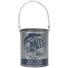 Lakeside Bait and Tackle Metal Bucket - Decorative Fishing Pail for Pencils, TV Remotes or Tools view 1