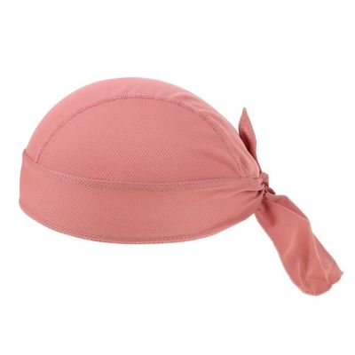 Quick-Dry Breathable Sun UV Protection Sports Sweatband Headwear Cycling Running Adjustable Sweat Beanie Bandana Hat Bike Motorcycle Head Wrap Scarf Skull Cap Helmet Liner Leather Red as described